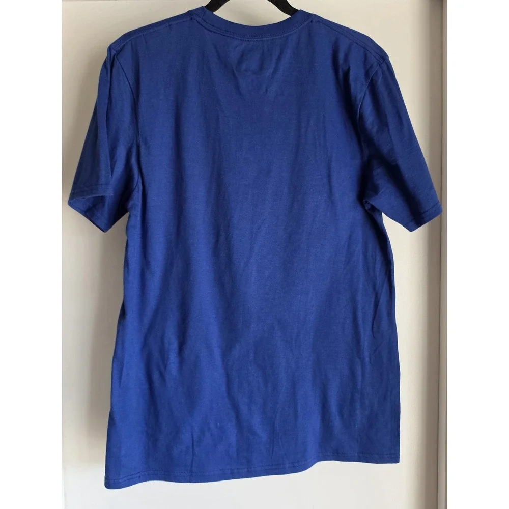 Florida Gators Men's Blue Graphic T-Shirt Size M Cotton Crew Neck Casual Tee